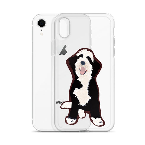 Bernedoodle iPhone Case